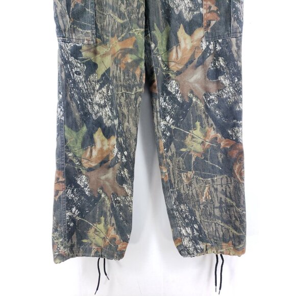 Field Staff Mens 28x30 Mossy Oak Camouflage Cargo Pants Outdoor Hunting Wear - Picture 5 of 9